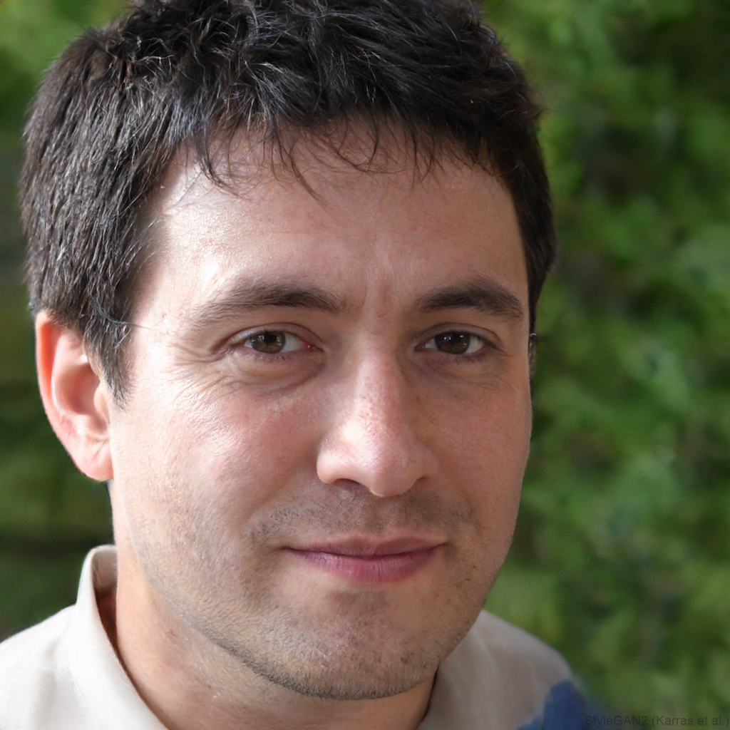 Professional headshot of a middle-aged businessman, smiling, high quality photography, studio lighting